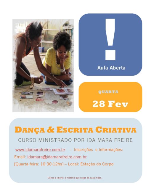 Dance  e  Escreva suas Memórias Corporais